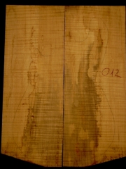 e-guit 012  spalted flame maple thickness 15mms € 50,--