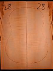 Tonewood - Guitar-chitarra - 028  Boden+Zargen/Back&ribs/fondo&fasce  € 80,-- SOLD