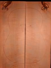 Tonewood - Guitar -14  Boden+Zargen/Back&ribs/fondo&fasce  € 80,--