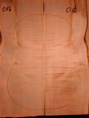 Tonewood - Guitar-chitarra - 016  Boden+Zargen/Back&ribs/fondo&fasce  EURO 90,--