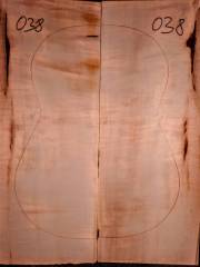 Tonewood - Guitar-chitarra - 038  Boden+Zargen/Back&ribs/fondo&fasce € 80,--