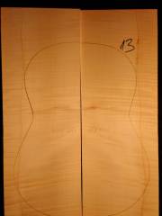 Tonewood - Guitar -13  Boden+Zargen/Back&ribs/fondo&fasce  € 65,--