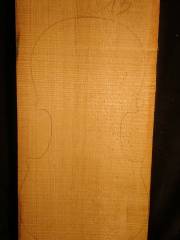 N.13  Violin spruce wedge quarter sawn 1718 (based on erection date of building) € 300,--