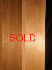 N.12  Violin spruce wedge quarter sawn 1718 (based on erection date of building) € 250,-- SOLD
