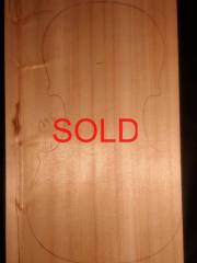 Violintop N.2  1796  (dendrochronologically dated) € 300,-- SOLD
