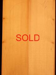 N.16  Violin spruce wedge quarter sawn 1724 (date on beam) € 300,-- SOLD