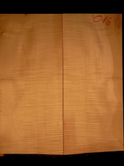 Tonewood archtop 016 back&ribs 2012 € 250,--sold