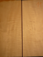 Tonewood archtop11 back&ribs AAA 2012 € 250,--sold