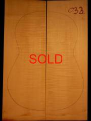 Tonewood guitarback & ribs  033  € 80,-- SOLD