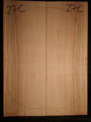 Tonewood - Guitar-chitarra - guitar27C  Esche-ash-frassino back&ribs € 60,--