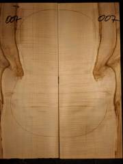 Tonewood - Guitar-chitarra - 007  Boden+Zargen/Back&ribs/fondo&fasce  EURO 110,--