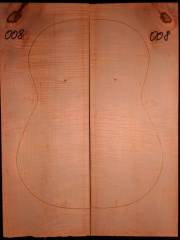 Tonewood - Guitar - 008  Boden+Zargen/Back&ribs/fondo&fasce  € 85,--
