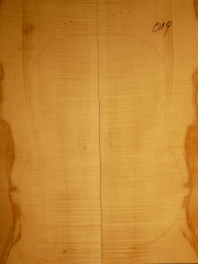 Tonewood - Guitar-chitarra - 019  Boden+Zargen/Back&ribs/fondo&fasce  EURO 90,--
