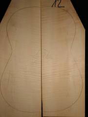 Tonewood - Guitar -12  Boden+Zargen/Back&ribs/fondo&fasce  € 80,--