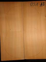 Tonewood - Guitar-chitarra - guitar 031AB  Kirsche-cherry-ciliegio back&ribs € 60,--