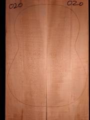 Tonewood - Guitar - 020  Boden+Zargen/Back&ribs/fondo&fasce  € 60,--