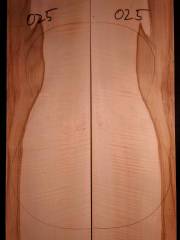 Tonewood - Guitar - 025  Boden+Zargen/Back&ribs/fondo&fasce  € 80,--