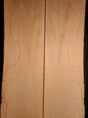 maple flat back 060  3/4       2017  AAA  € 500,-- SOLD