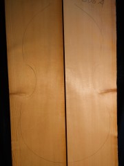 Tonewood viola da gamba top 006A  2004  € 80,-- SOLD