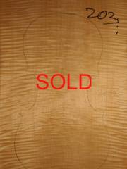 Tonewood - violin - 203 - back - 2002 - € 80,-- SOLD