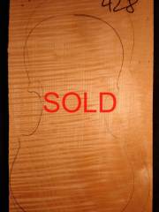 Tonewood - violin - 428 - back - 2010 - SOLD