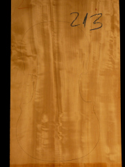 Tonewood - violin - 213 - back - 2005 - € 70,-- italian poplar